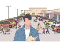 オーケー北伊丹店 駐車場